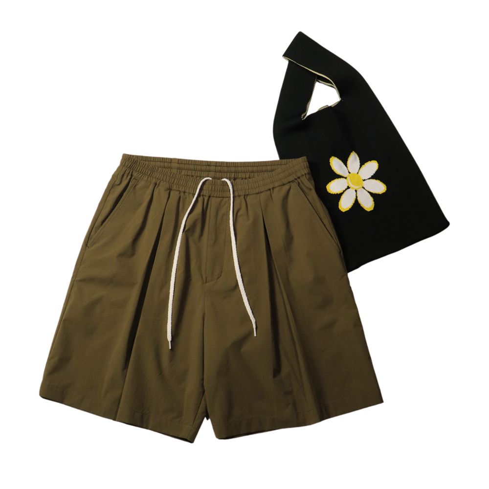 Beach shorts & Bag / ビッグショーツ & ニットジャガードバッグ / SN-623D