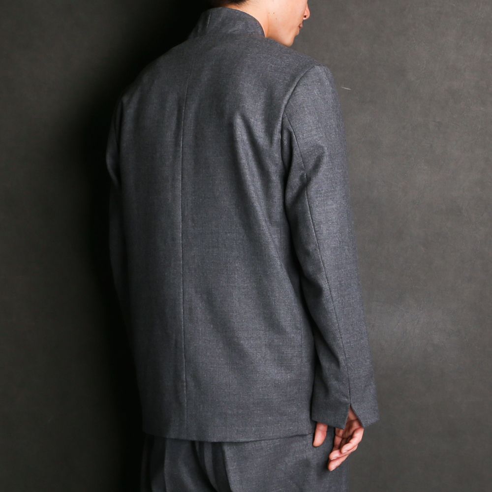 VICTIM ビクティム NO COLLAR CPO JACKET ウール 7UEe87K73npw.jpg?width=768