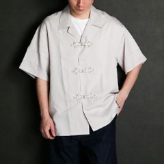 Short sleeve flog button shirt / オープンカラーシャツ / SN-427B