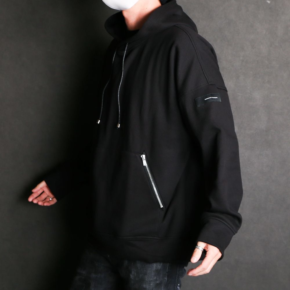 shaggy fleece rib thermal Hoodie / ヒートリブサーマル パーカー / RC18-C-003