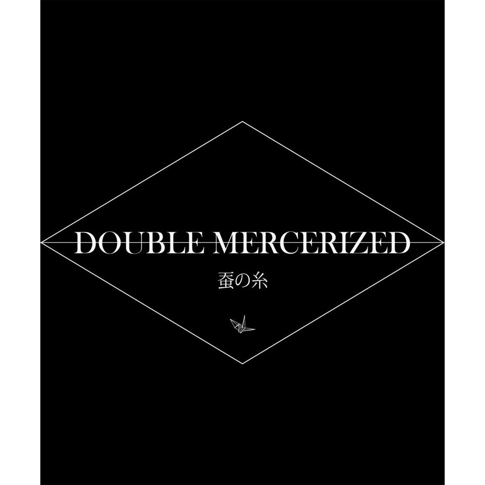 HENLEY NECK SUPER MERCERIZED LONG SLEEVE T-SHIRT - BLACK / ダブルシルケット ヘンリーネック ロングスリーブTシャツ / UST-24058