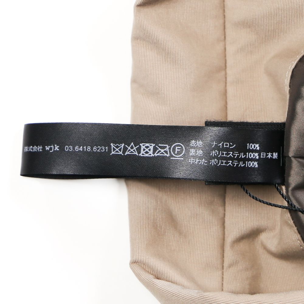 【美品】wjk　ライトチェスターコート　1862 ny46s 黒　サイズM wjk - light chester / ライト チェスターコート / 1862 ny46s