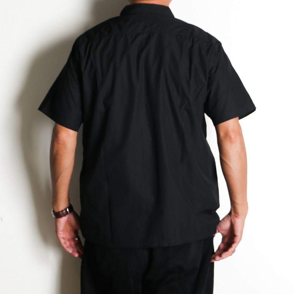 SD Dress Work Shirt SS - Black / ワークシャツ / SHOSD220
