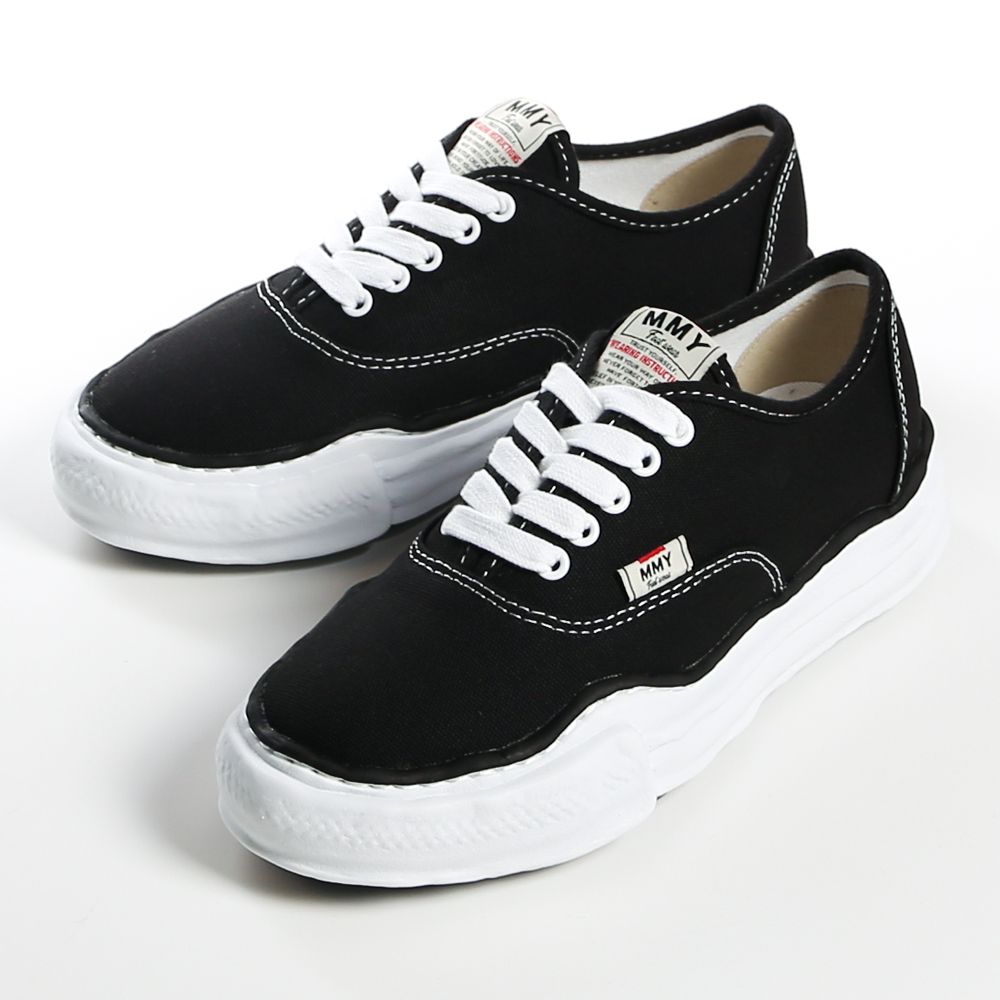 Maison MIHARA YASUHIRO - BAKER original sole lowcut sneaker - BLACK /  A02FW704 | chemical conbination