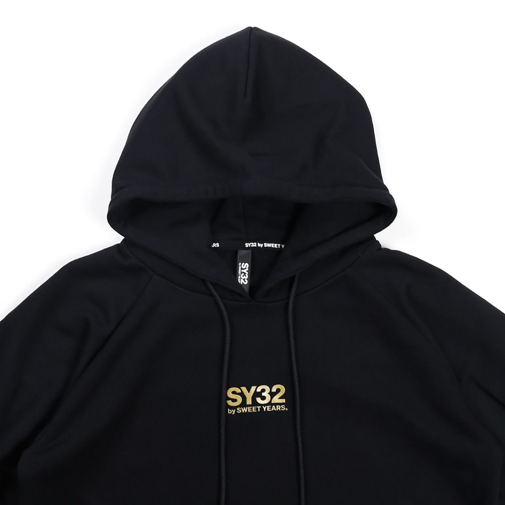 SY32 by SWEET YEARS - TEXTURE MIX P/O HOODIE / プルオーバー ...