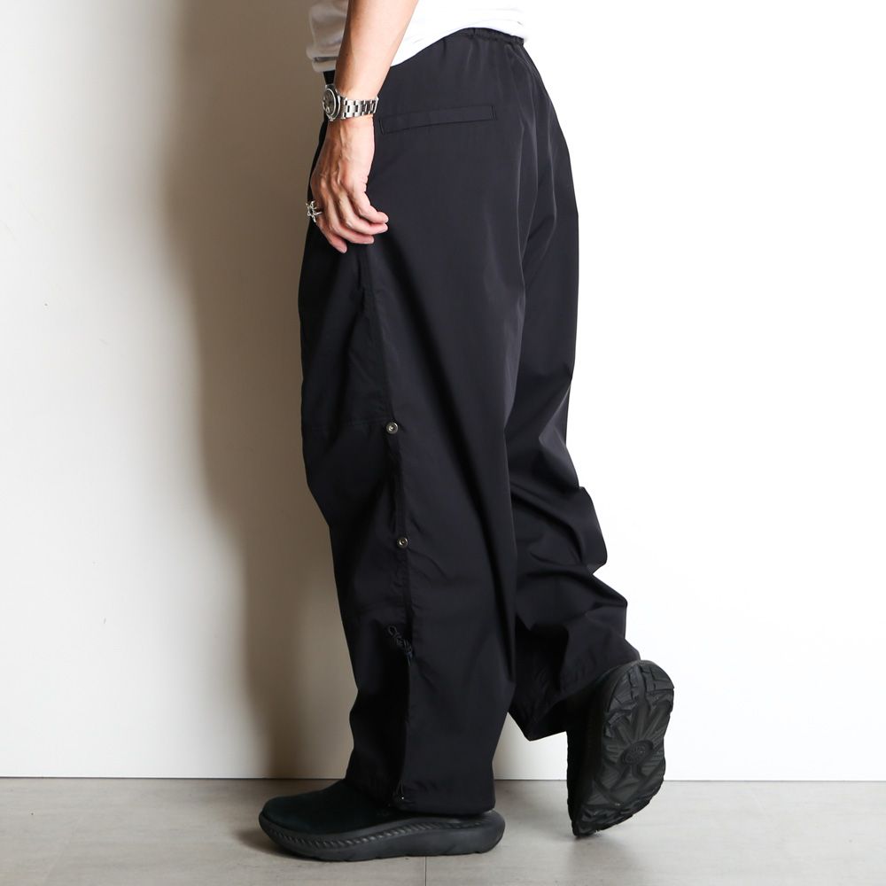 THE CHANGING LENGTH WIDE PANTS - BLACK / 2401014