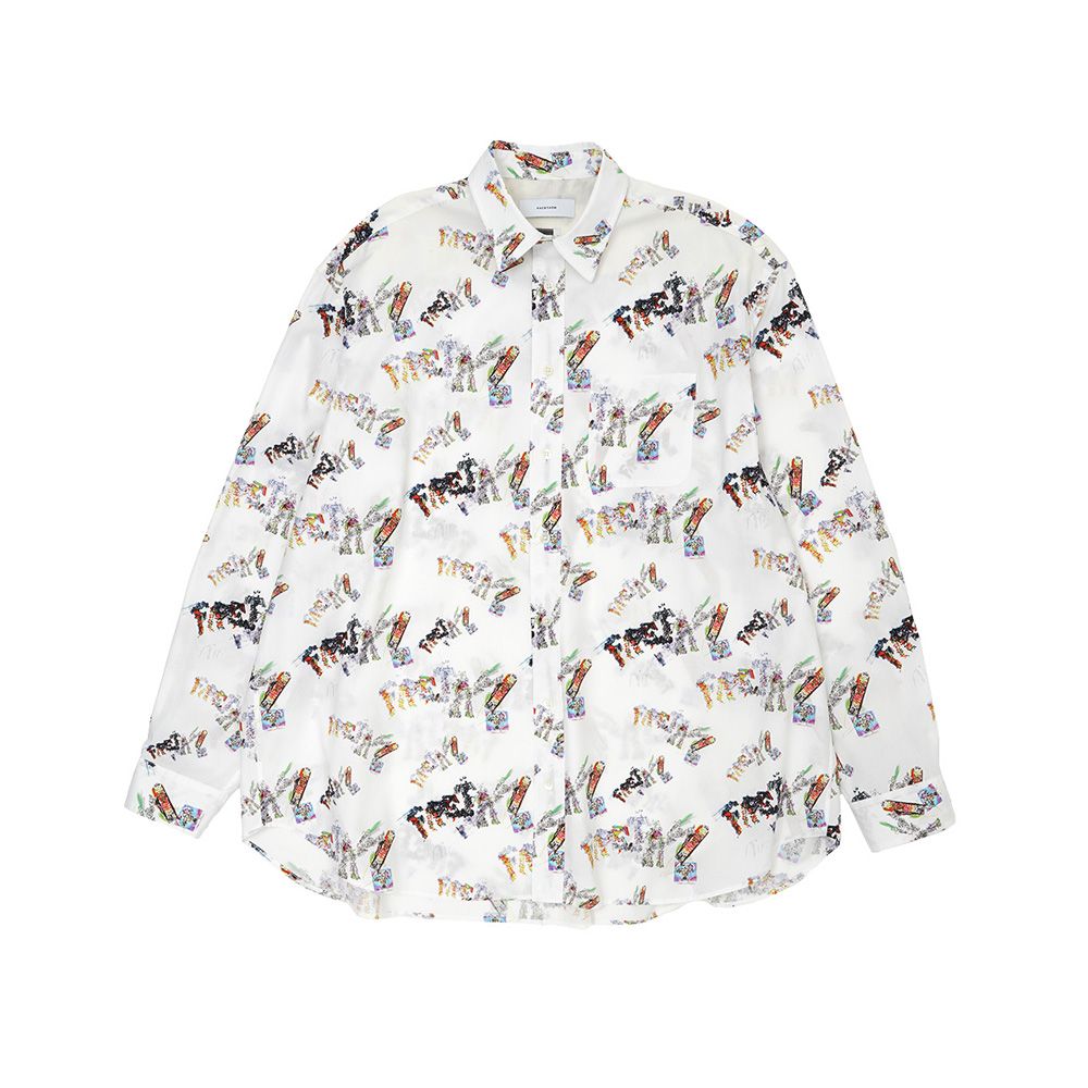EYƎ GRAPHIC BIG LONG SLEEVE SHIRT / シャツ / ABH-SH-M04