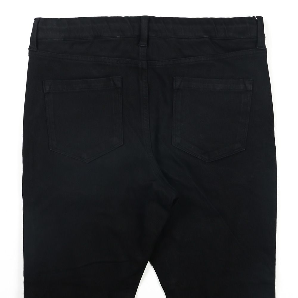 MICK DENIM JERSEY - BLACK / ジャージーンズ / BASIC-ST-020