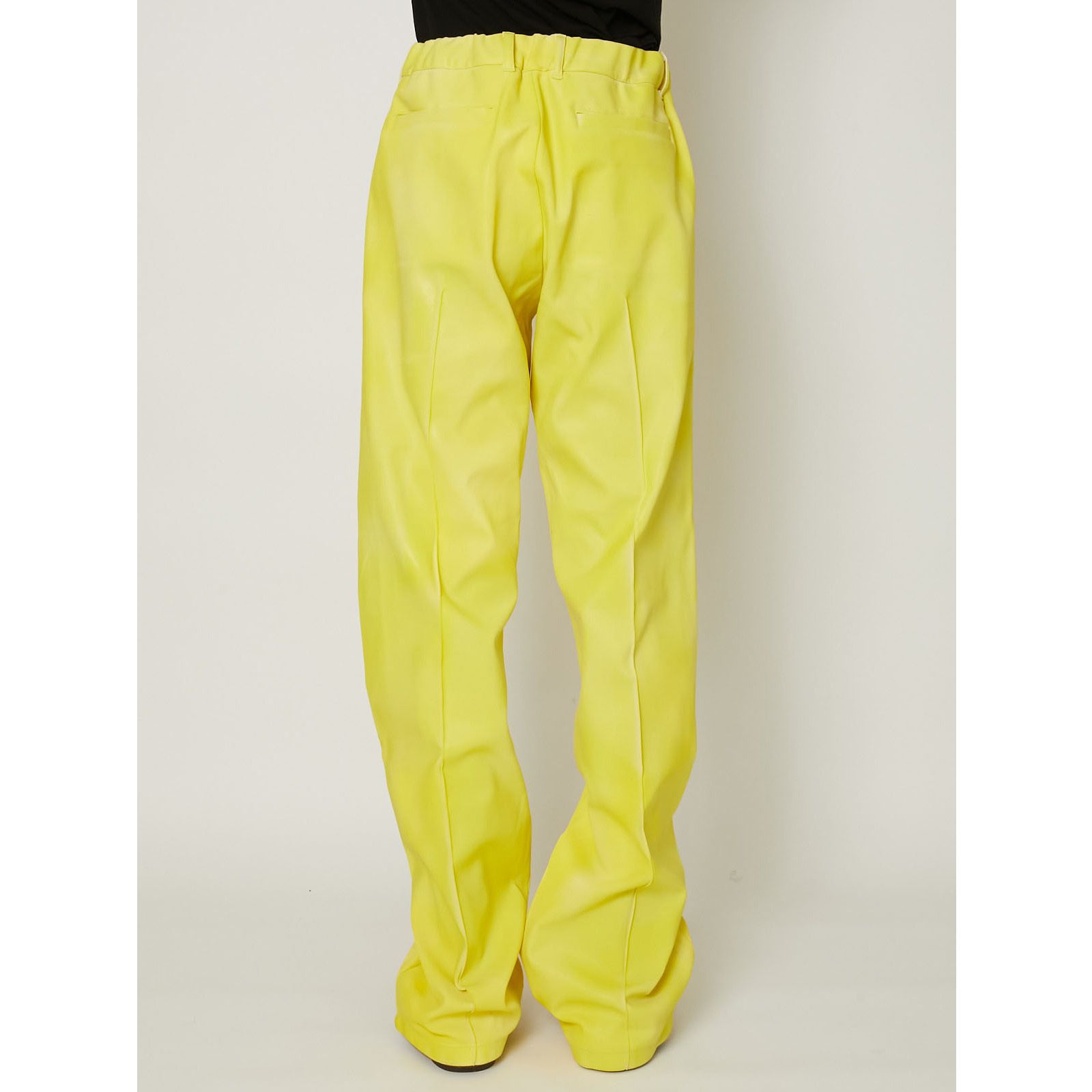 "LEATHER COATING JERSEY" EASY TROUSERS / トラウザー / TA24SS-PT091