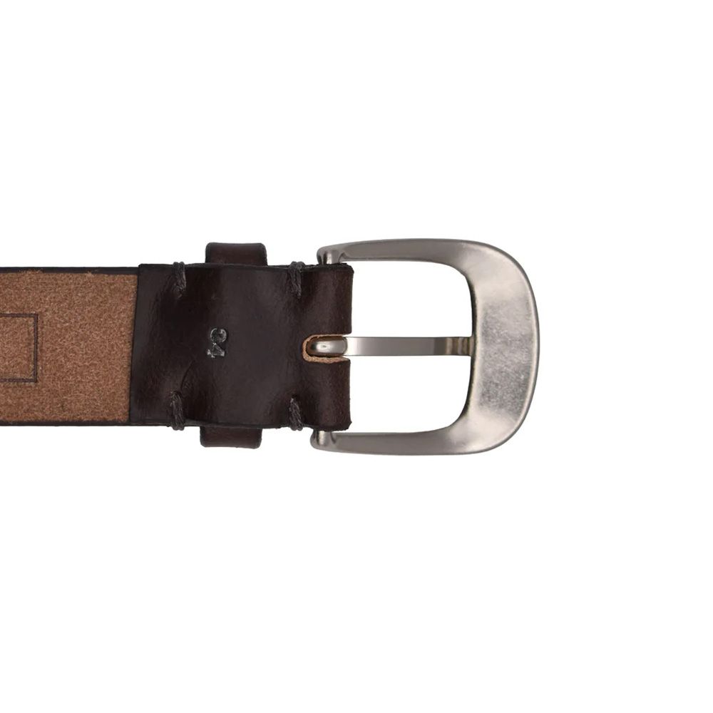 Bridle Leather Officer Belt - DBR / LBT-019