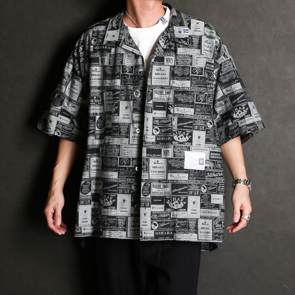 Maison MIHARA YASUHIRO - Classic Tag Jacqurd H/S Shirts