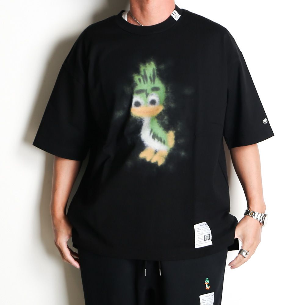 Leon Printed Tee - BLACK / グラフィック Tシャツ / J14TS772