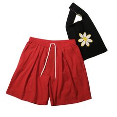 Beach shorts & Bag / ビッグショーツ & ニットジャガードバッグ / SN-623C