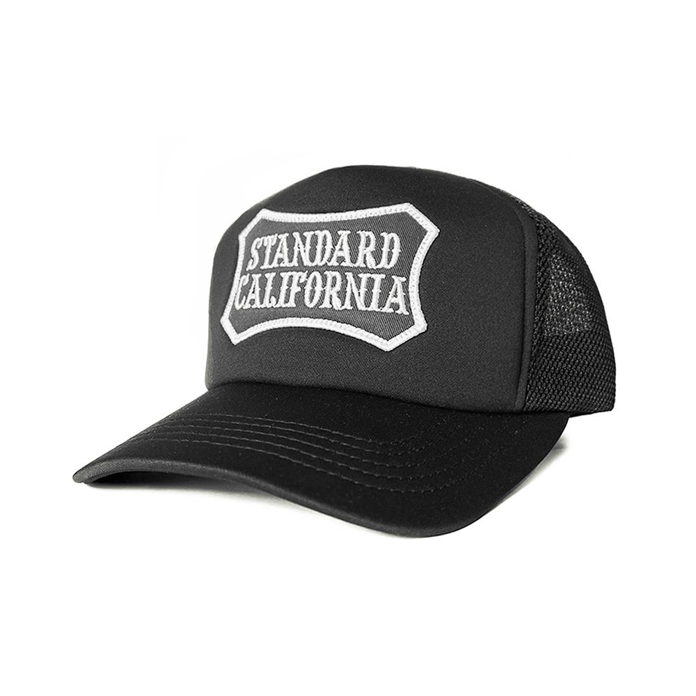 SD Basic Logo Patch Mesh Cap - Black / メッシュキャップ / OTCOL080