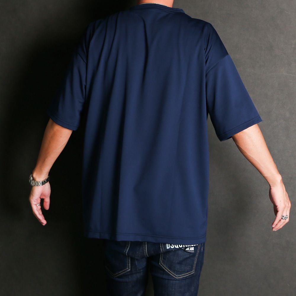 RC ROGO MESHLOOSE TEE / ドロップショルダー メッシュTシャツ / RC28-T-004