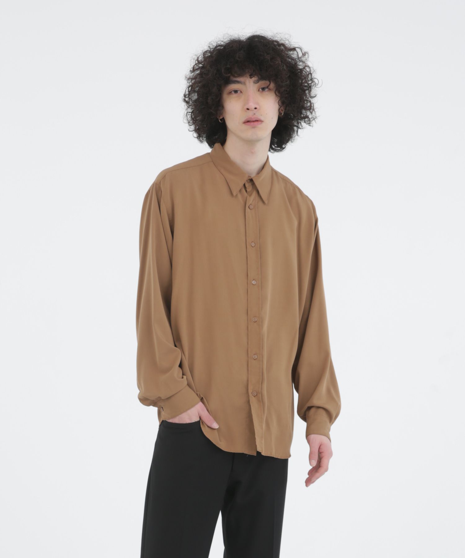 T/RAYON TWILL SH / レギュラー シャツ / 378207