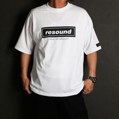 【ラスト1点-サイズ3】 BOX OVER TEE - WHITE / オーバーサイズ ボックスロゴTシャツ / RC40-T-007