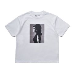 Amy Winehouse "Profile" Photo S/S Tee - WHT / MND-AMW001