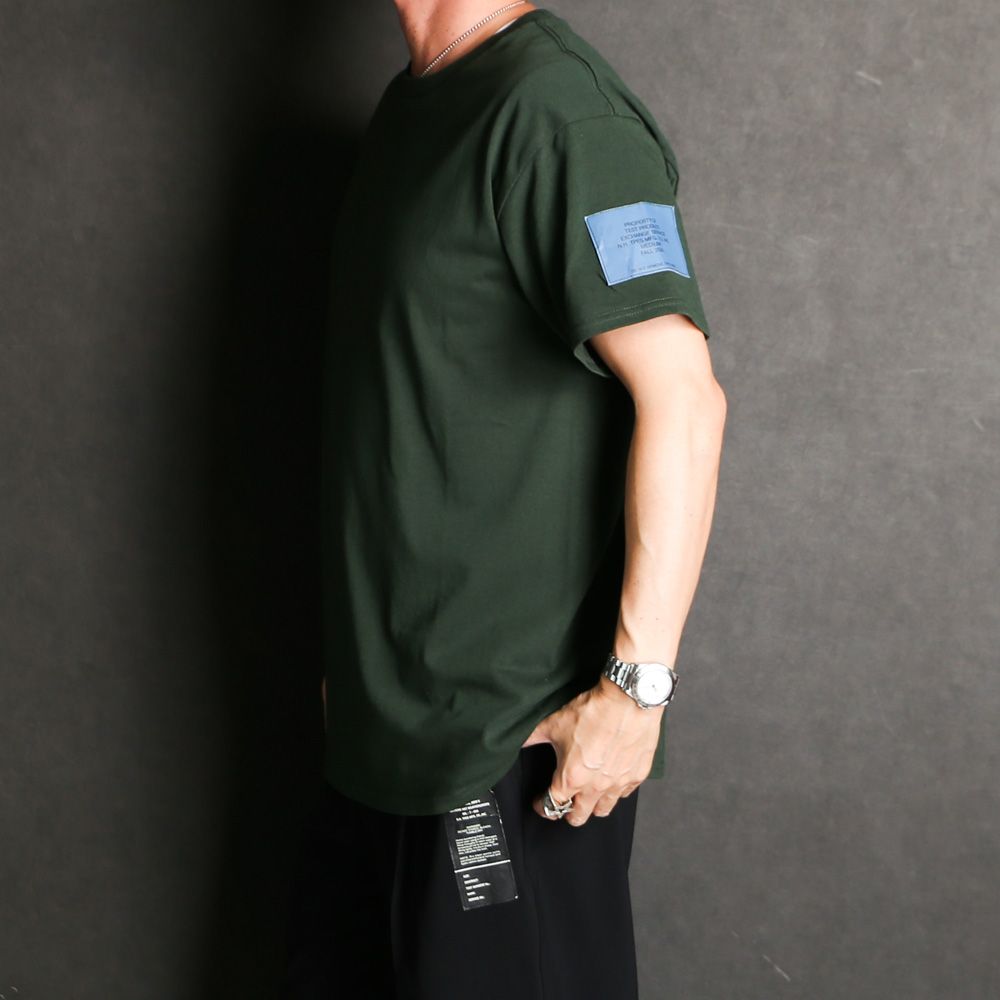 N.HOOLYWOOD - HALF SLEEVE T-SHIRT - D.KHAKI / 9242-CS83