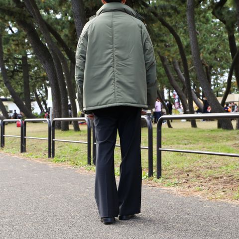 VICTIMのLIGHT M-65 JACKETを使用したスタイリング