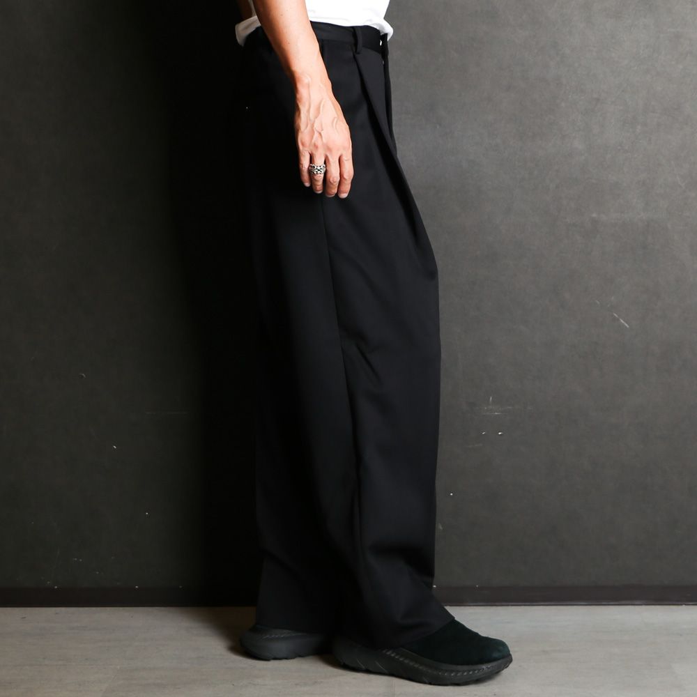 NEONSIGN - 【残りわずか】Wide Denim Slacks(INDIGO RIGID
