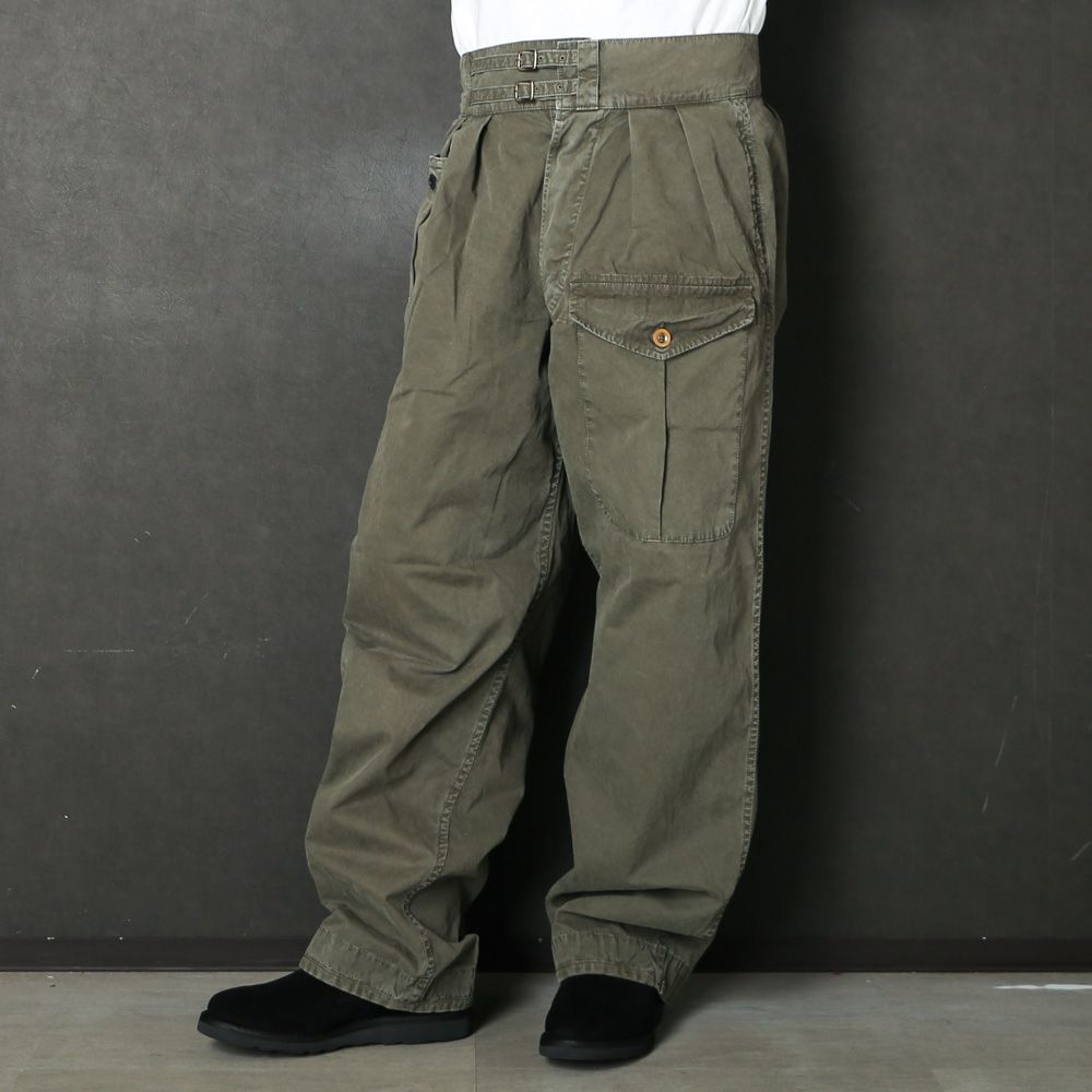 GURKHA TROUSERS - KHA / 2026AW-PT4-YT