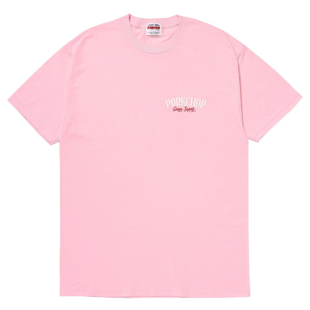【ラスト1点-サイズXL】 PORK BACK TEE - PINK / ショートスリーブTシャツ