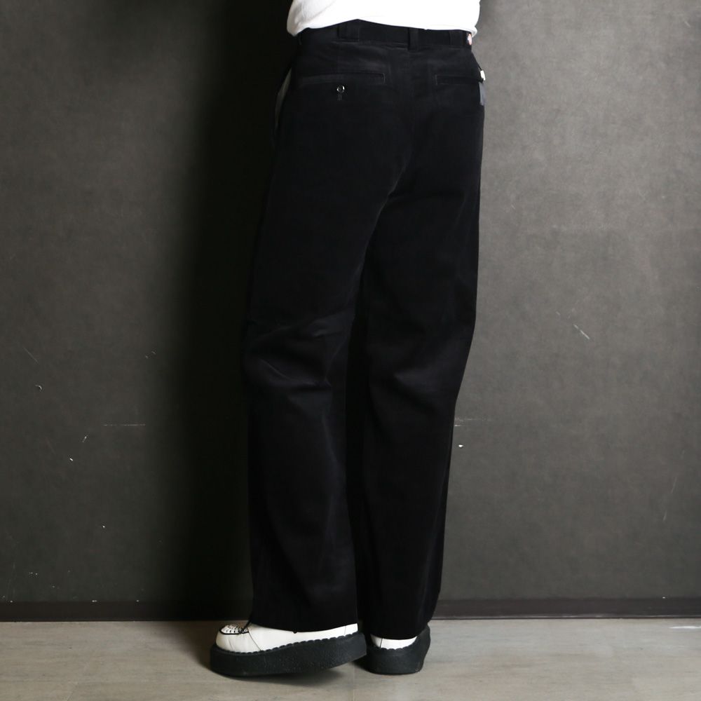 【ラスト1点-サイズ38】 × Dickies / Corduroy Pants - Black / 2262-CP40-027