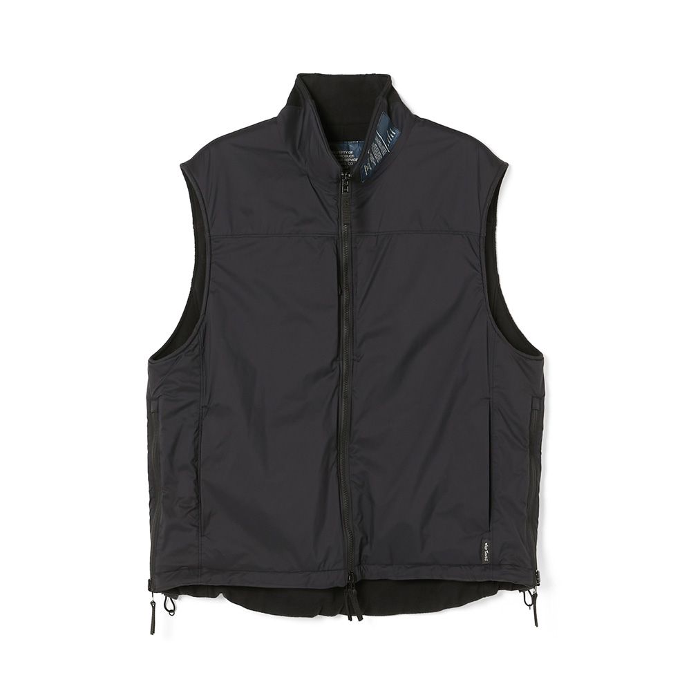 × WILD THINGS / REVERSIBLE VEST - BLACK / 9252-VE01-003