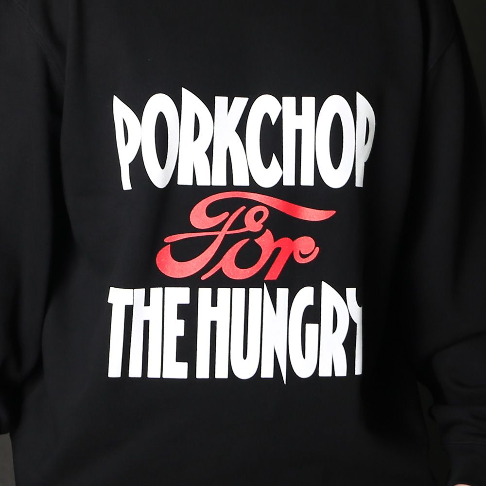 HUNGRY SWEAT - BLACK / スウェット