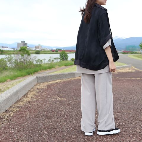 【TAAKK】【Iroquois】【Maison MIHARA YASUHIRO】【NEONSIGN】 セットアップコーデ(女性モデル166cm)