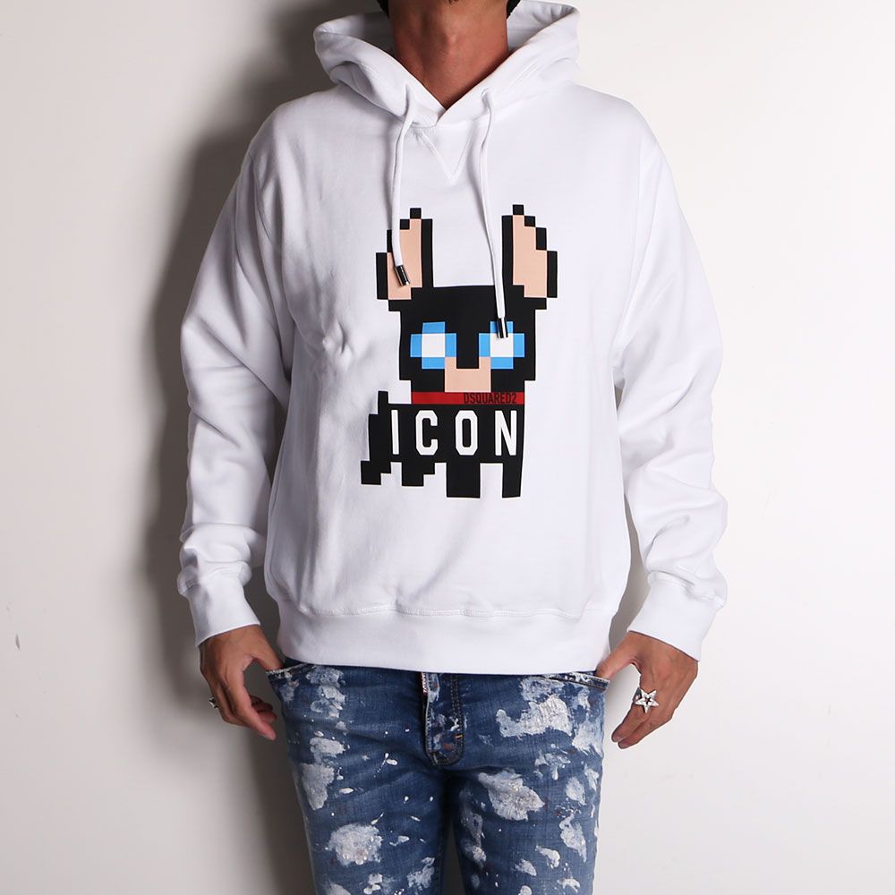 DSQUARED2 - ICON Cool Hoodie / プルオーバーパーカー / S79GU0105