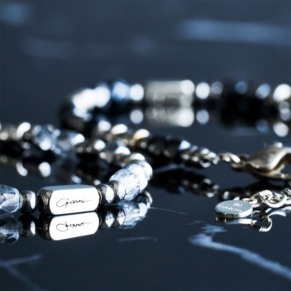 Pebble Bracelet - Black / ペブル ブレスレット / GB24009