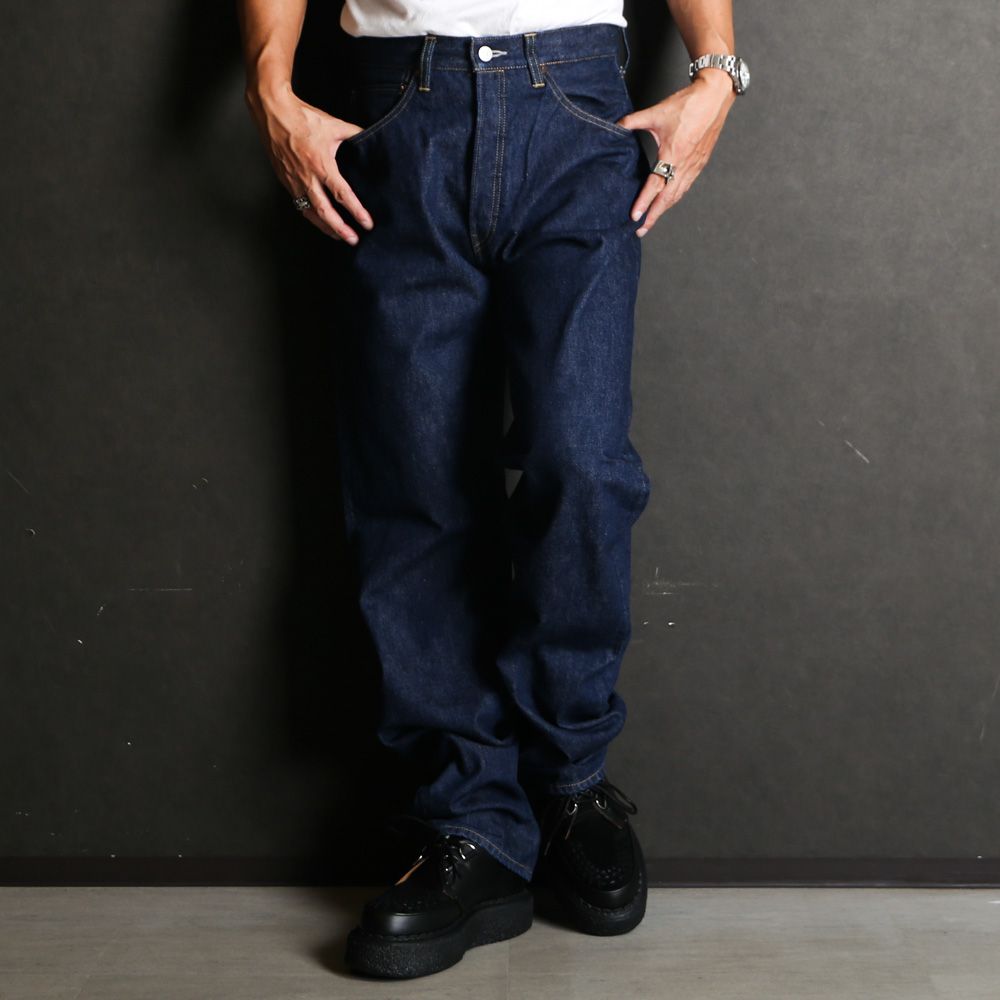 MASSES × Maison MIHARA YASUHIRO / DENIM PANTS ONE WASH MMY - INDIGO / セルヴィッヂデニム 5ポケットパンツ / C15PT036