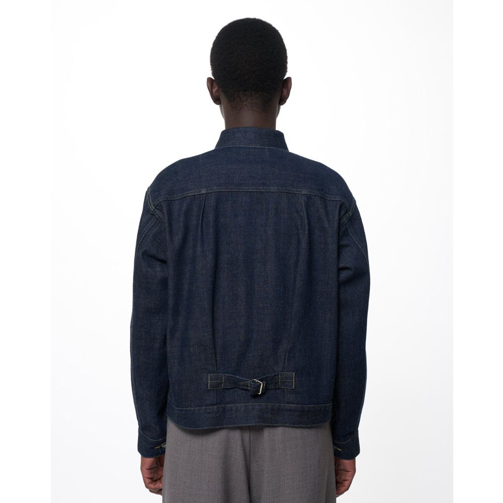 TYPE-1 DENIM JACKET - INDIGO O.W / オーガニックコットン 13.5oz セルビッチデニム - TYPE-1 デニムジャケット / M26C07BL01C (7月下旬入荷予定)