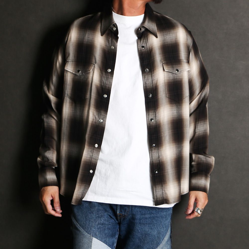 R.Plaid Western SH - BLT / 2604-5001