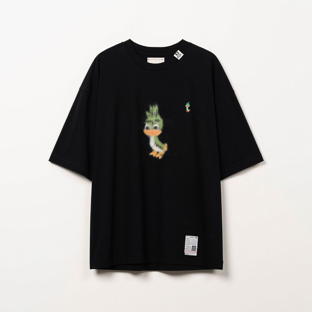 Leon Printed T-shirt - BLACK / レオン プリント Tシャツ / J17TS832