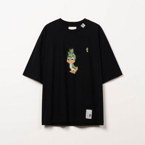 Leon Printed T-shirt - BLACK / レオン プリント Tシャツ / J17TS832