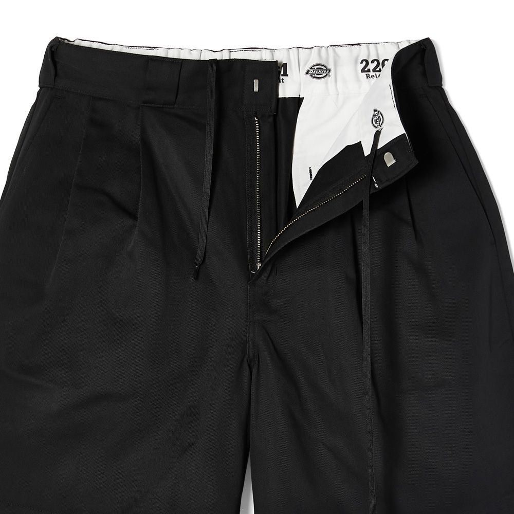 × DICKIES / 2TUCK HALF PANTS - BLACK / 2261-CP41-029