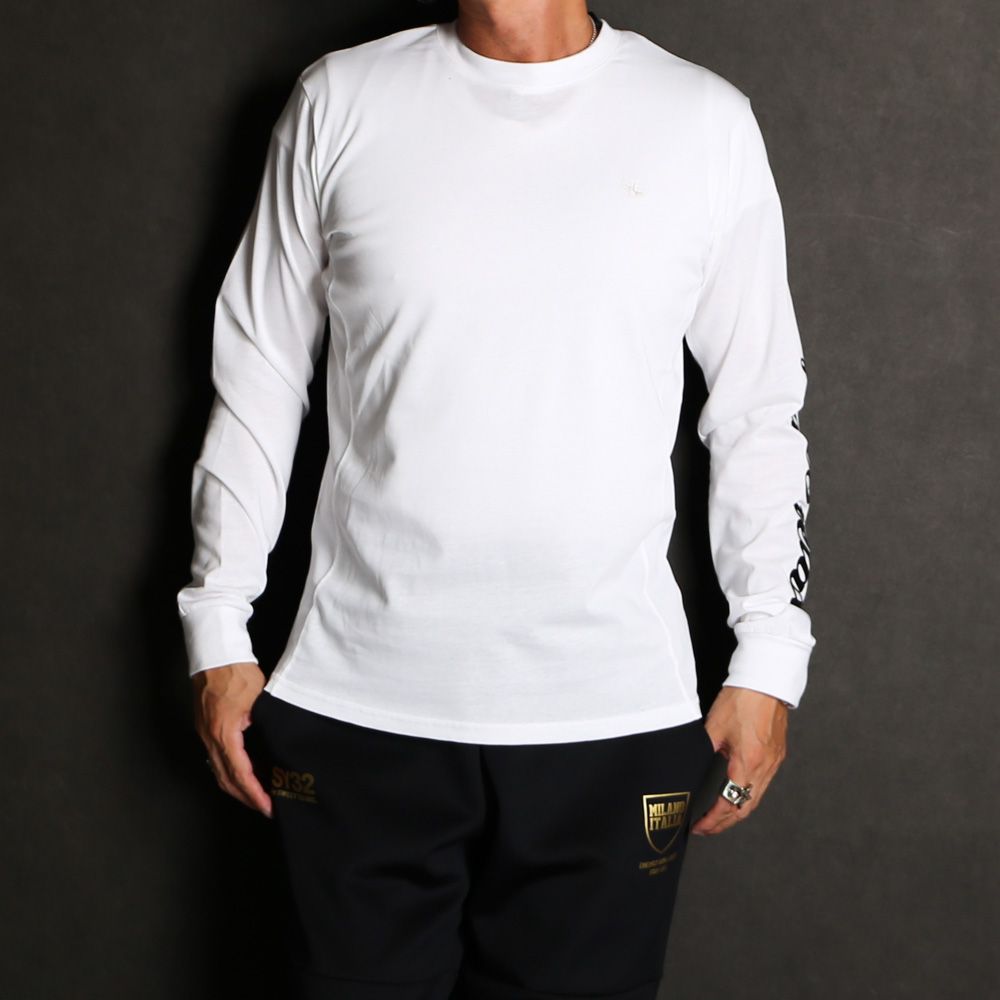 LONG SLEEVE T-SHIRT / スリーブロゴ Tシャツ / UST-23055