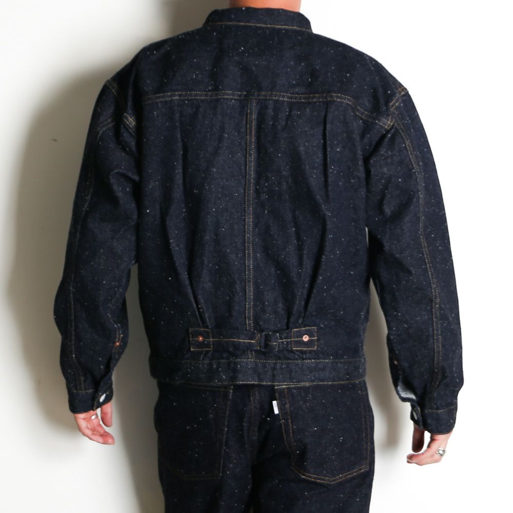 #001 T-BACK DENIM JACKET ONE-WASHED / JK-YY-0001