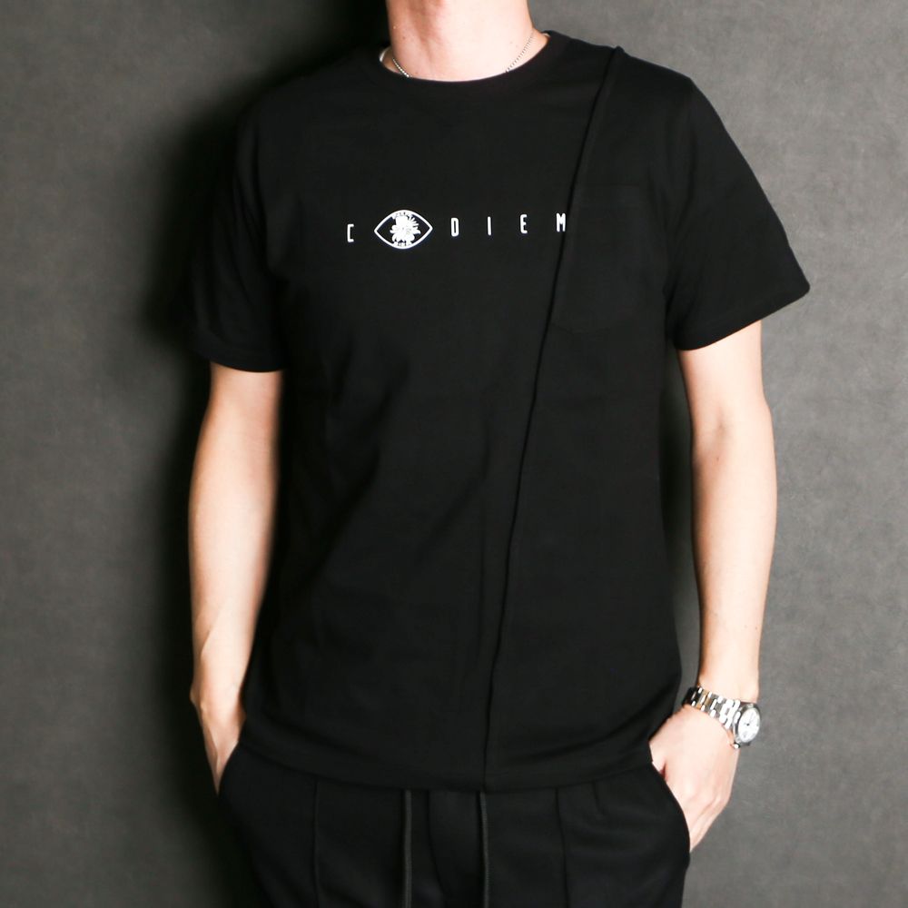 ×C DIEM SWITCHING POCKET T / ポケットTシャツ / UST-21005