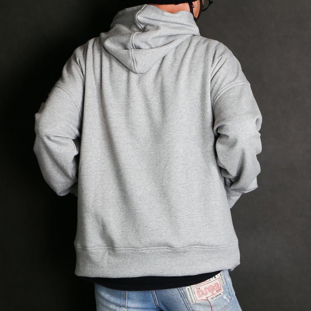 shaggy fleece rib thermal Hoodie / ヒートリブサーマル パーカー / RC18-C-003