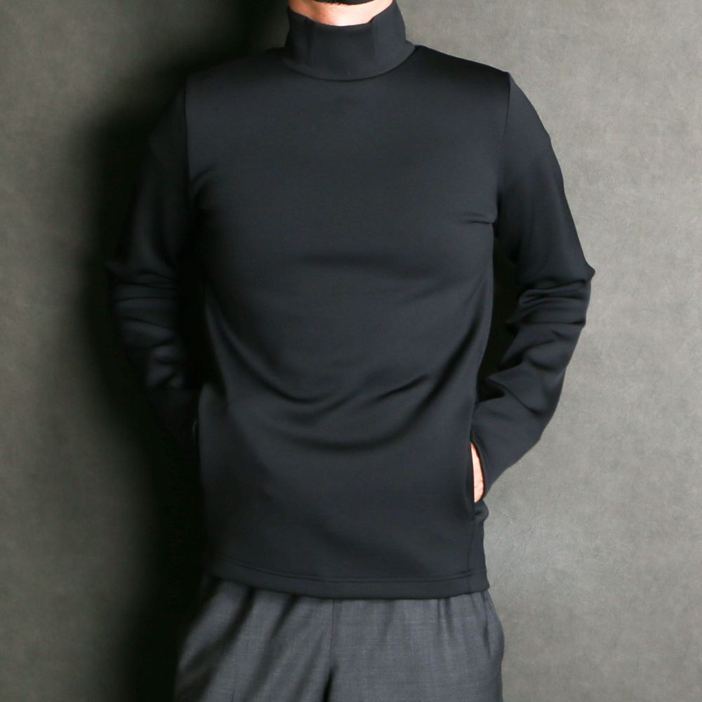 CU06 FUNCTIONAL MOCK L/S / モックネック ロングスリーブカットソー / 1102120006
