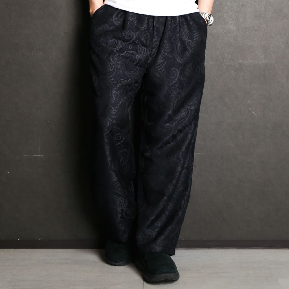 superNova. - Relax easy pant - Paisley jacquard / イージーパンツ