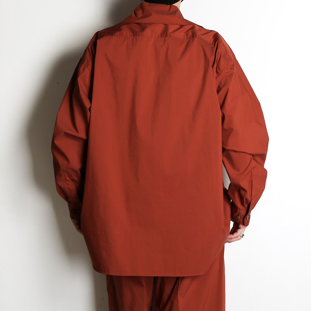 TC WEATHER BIG SH / ビックシルエットシャツ / 377104