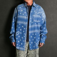 Bandana Discharge Shirt / バンダナ ディスチャージ シャツ / G16SH038