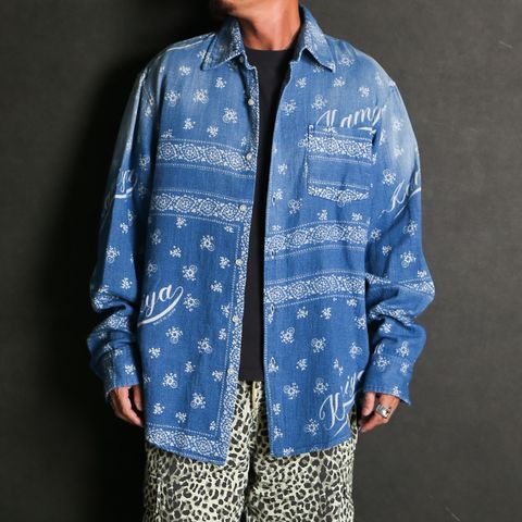 Bandana Discharge Shirt / バンダナ ディスチャージ シャツ / G16SH038