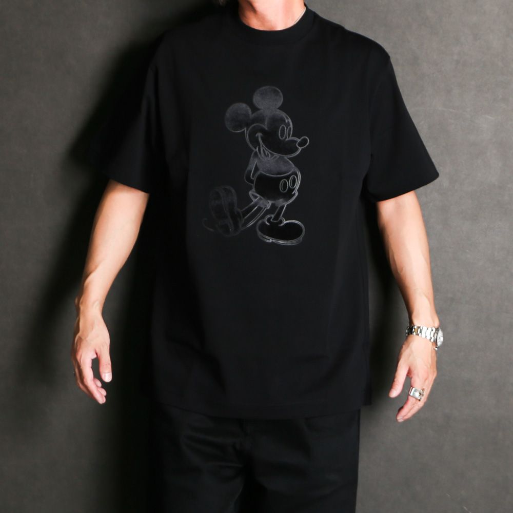Mickey Mouse T-SHIRT - BLACK / 1244-CS01-001 pieces