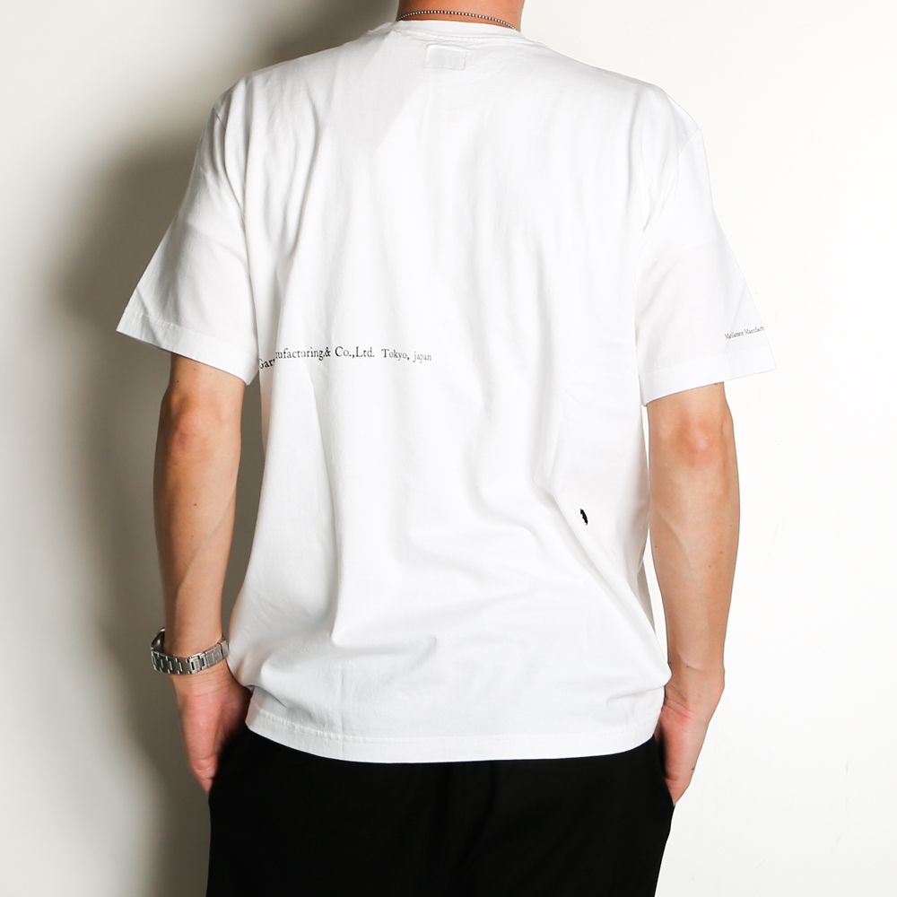 BOX FLAME LOGO TEE / ボックスフレームロゴ Tシャツ / 21'RT-0505